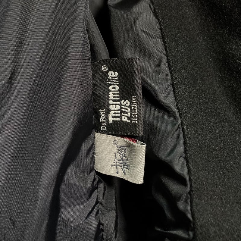 STUSSY AUTHENTIC GEAR 90s Long varsity jacket | 無無