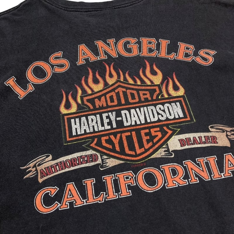90s HARLEY-DAVIDSON/LOS ANGELES CALIFORNIA T-SH