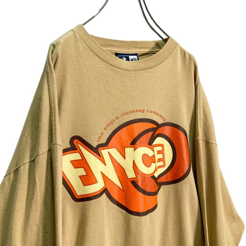 enyce L/S logo print T-shirt | 無無