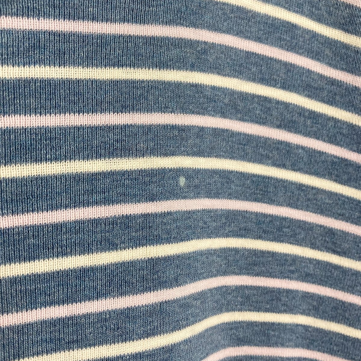 90s BANANA REPUBLIC L/S multicolored border Tee