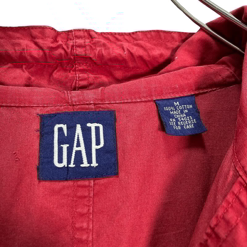 90s OLD GAP cotton border anorak | 無無