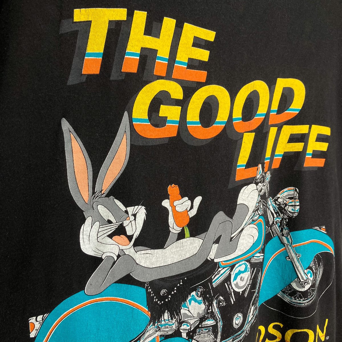 1993s HARLEY-DAVIDSON/LOONEY TUNES T-SHIRT | 無無