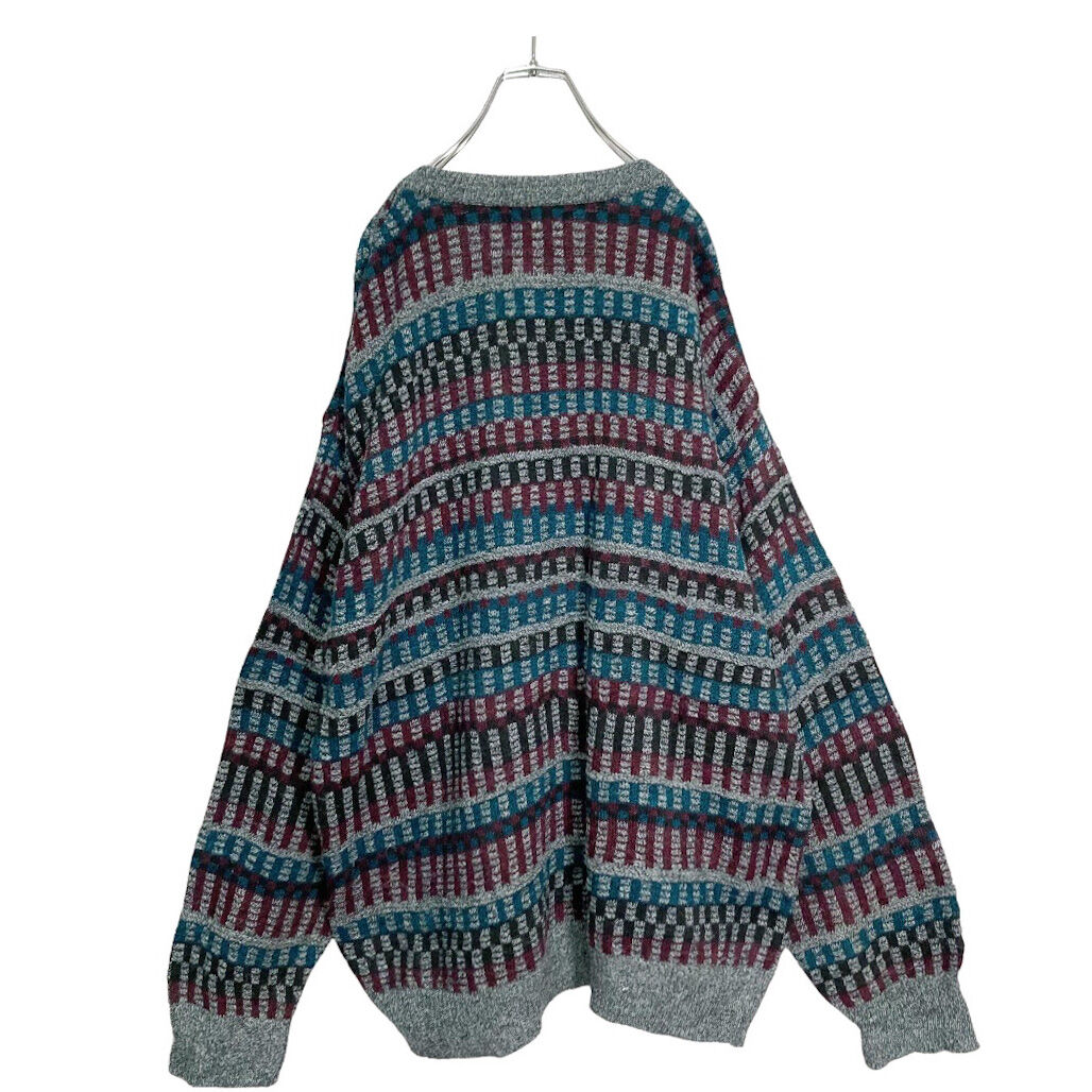 80-90s JANTZEN all pattern wool knit sweater | 無無