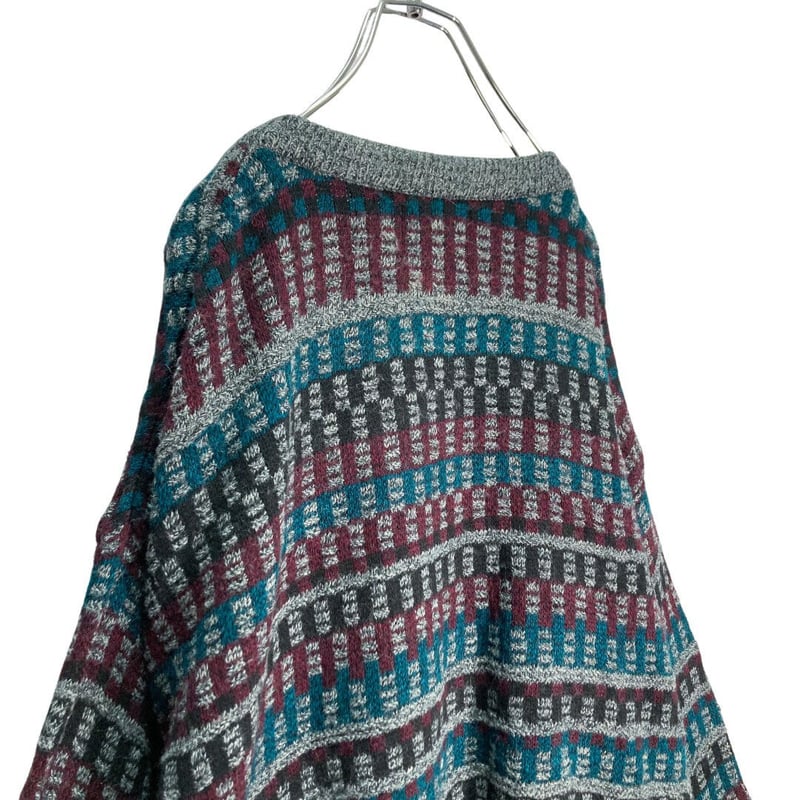 80-90s JANTZEN all pattern wool knit sweater | 無無 80-90s JANTZEN all pattern wool knit sweater | 無無