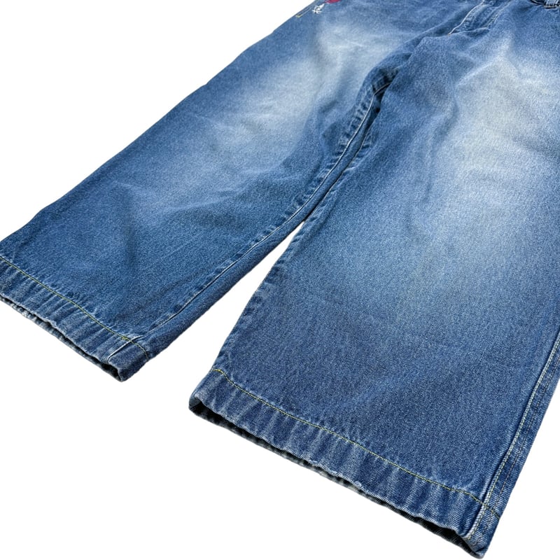 FUBUデニム 90-00s Fubu CiRCA XCⅡ Bigsized wide denim pants