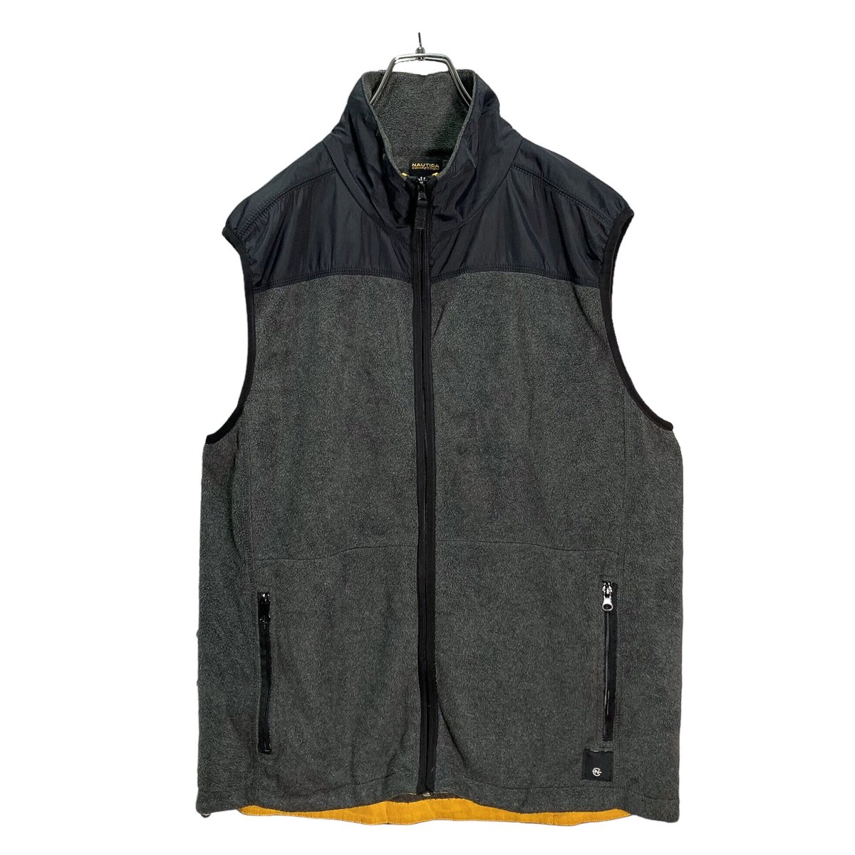 90s NAUTICA COMPETITION zip-up fleece vest | 無無