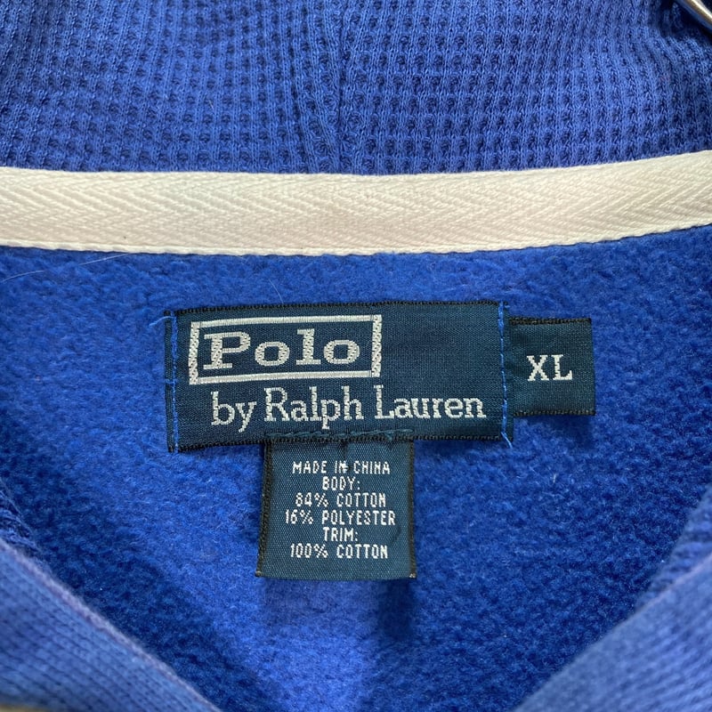 90s Polo by Ralph Lauren zip-up sweat hoody | 無無