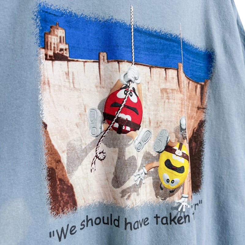 90s m & m's Made in USA S/S Bigsized vintage T-