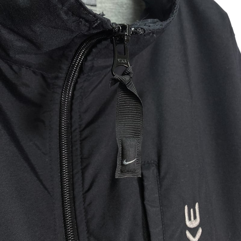 90s 00s nike nylon jacket black 刺繍 NIKE 90-00s embroidered black nylon jacket | 無無