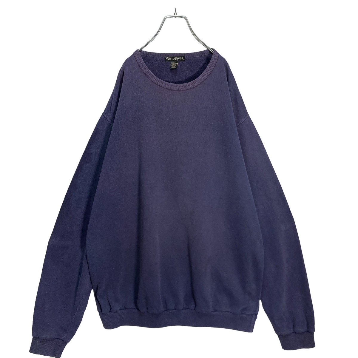 90s WINDRIVER good fade purple L/S sweatshirt | 無無