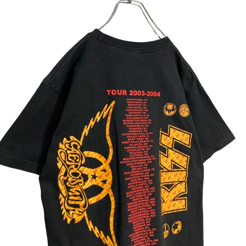2003-2004s KISS × AERO SMITH TOUR T-SHIRT | 無無