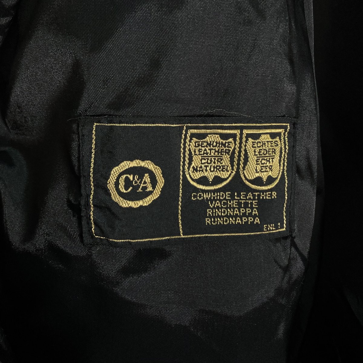 80-90s YESSICA C&A embossing design leather jac 80-90s YESSICA C&A embossing design leather jac