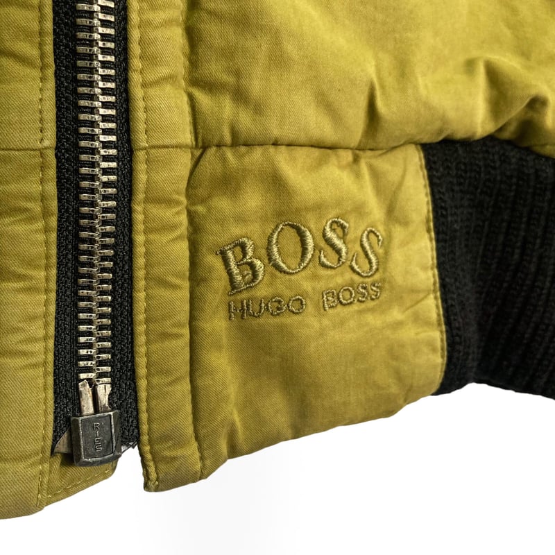 80s HUGO BOSS zip-up design jacket | 無無