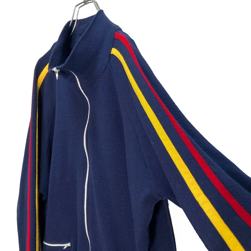 70-80s JCPenney zip-up sleeve lined track jacke