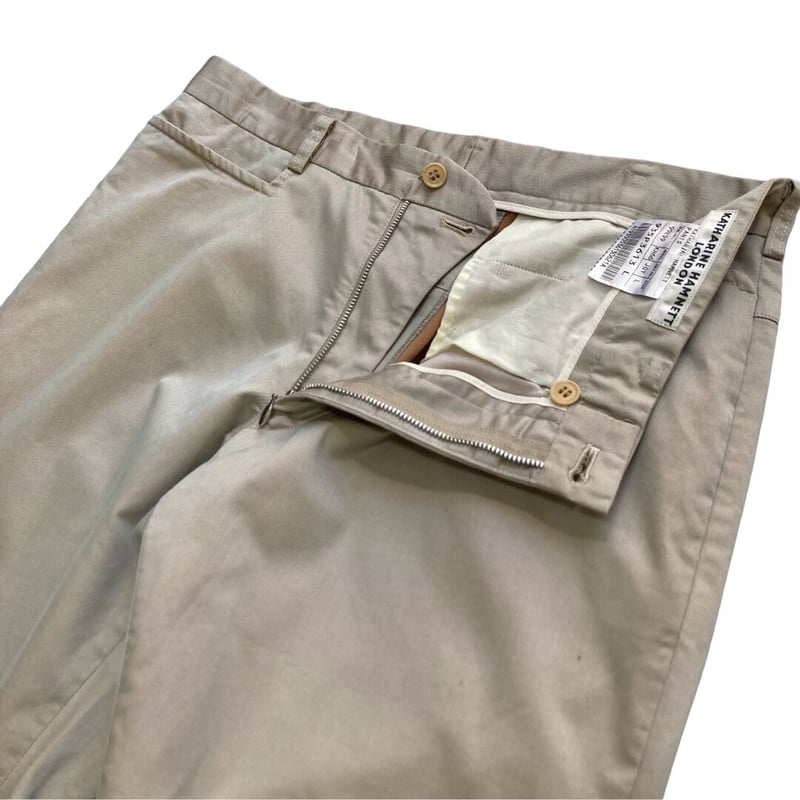 KAHARIN HAMNETTレザーフレアパンツ KAHARIN HAMNETTレザーフレアパンツ