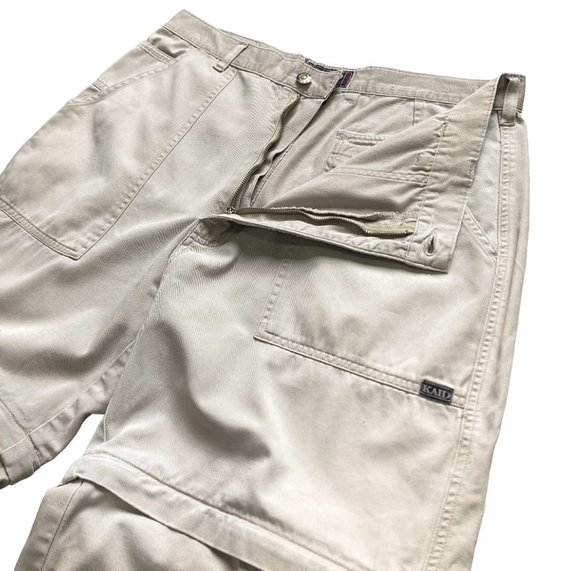 90s KAID 2way detachable design cargo pants | 無無