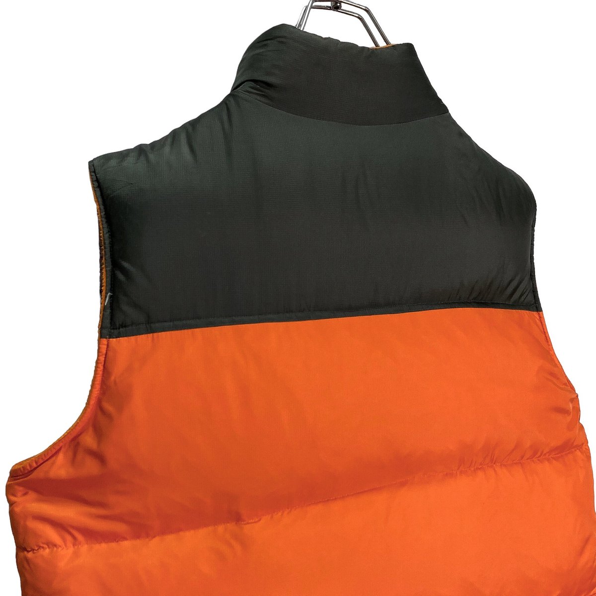 90-00s OLD NAVY bi-color reversible down vest | 無無