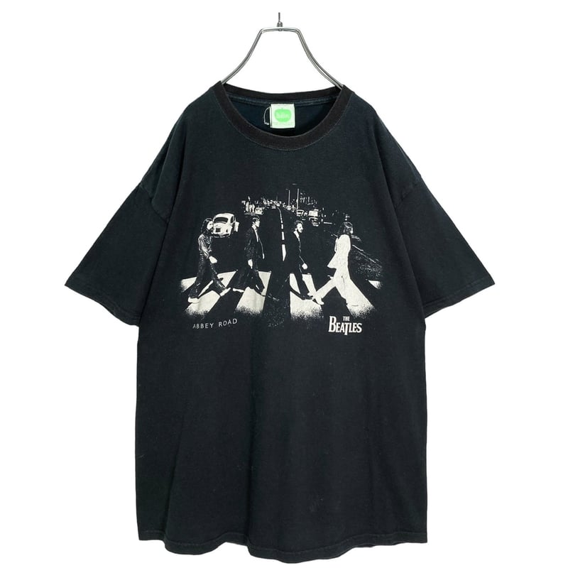 希少イギリス製ザビートルズBEATLES ABBEY ROAD TシャツL ザ・ビートルズ / アビイ・ロードTシャツ（メンズ） 【Tシャツ