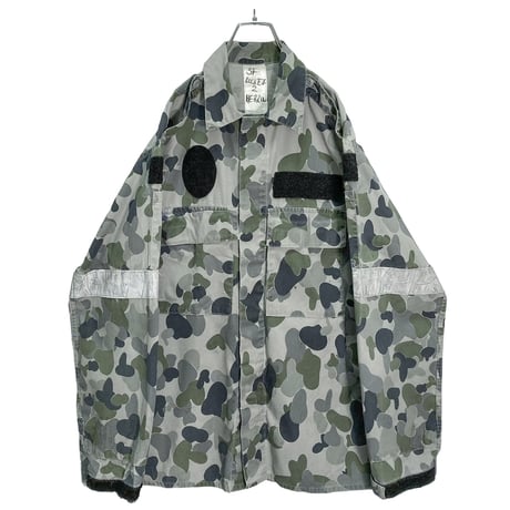 Australian Royal Navy vintage 2009'y BDU camo jacket