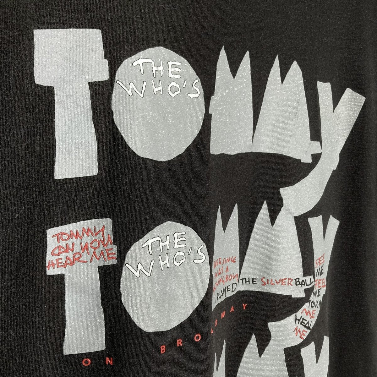1993 The Who/30 YEARS CELEBRATING TOMMY T-SHIRT