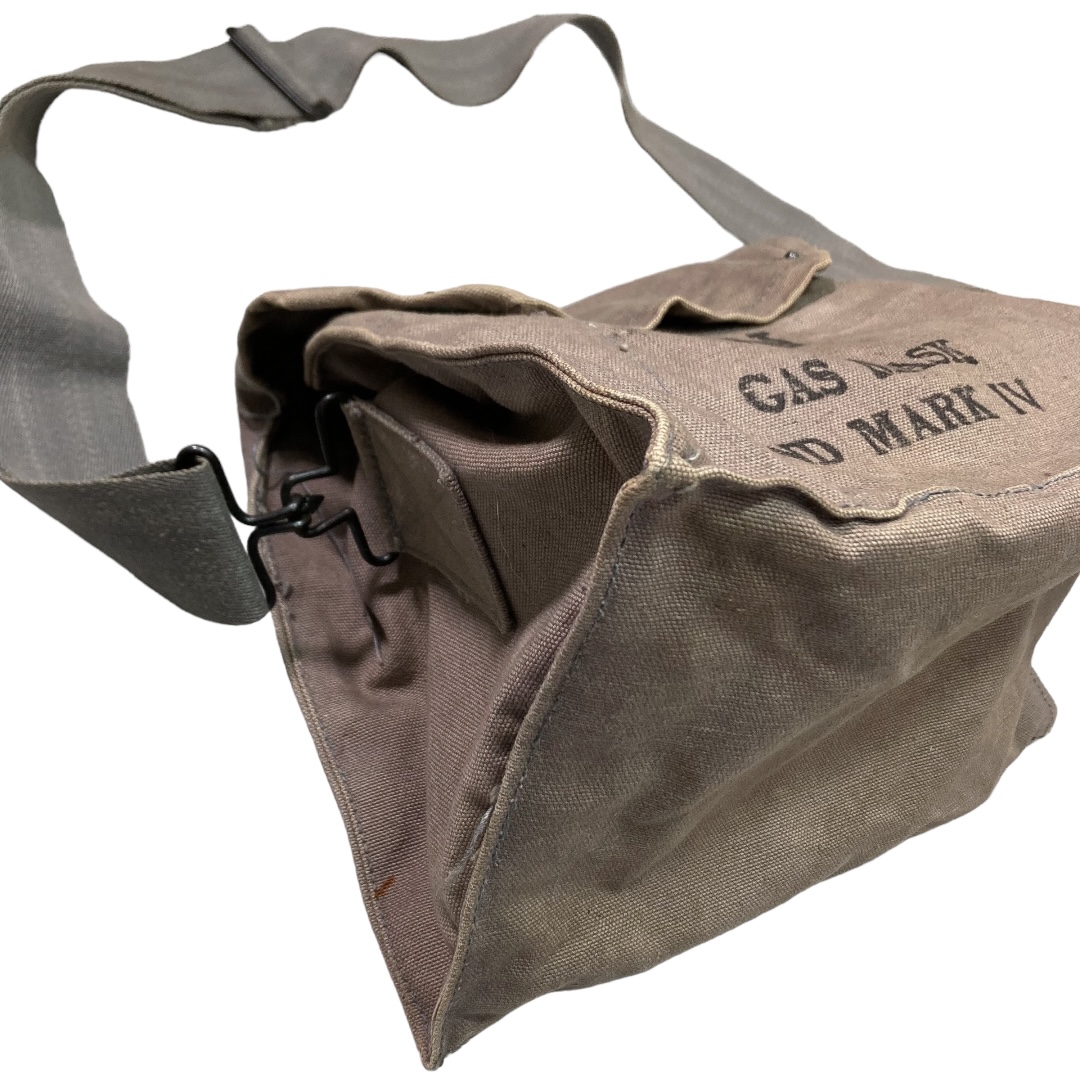 40s USN vintage GAS MASK BAG ND MARK Ⅳ | 無無