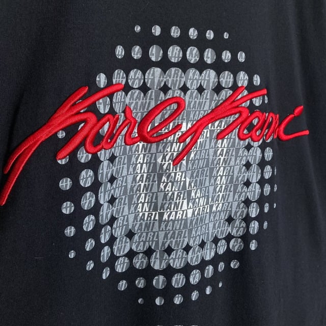 90-00s KARL KANI JEANS S/S embroidered T-SHIRT