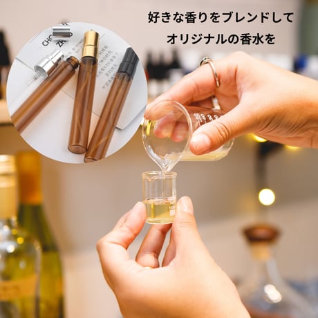 【10ml】香水アトマイザー　金/銀/黒