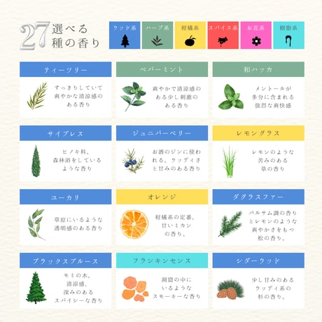 酸化防止剤入り　精油