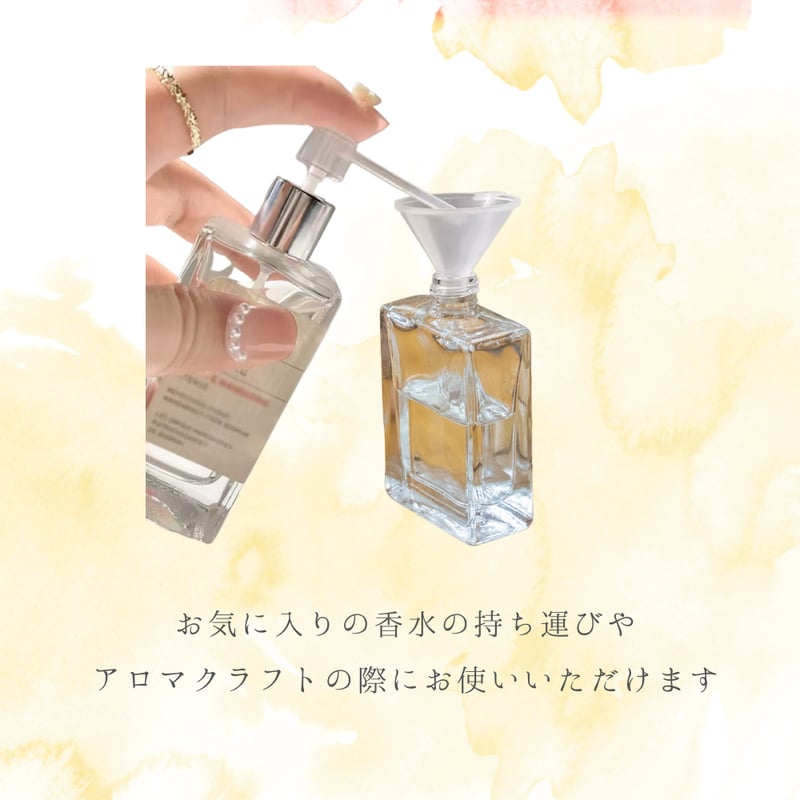 香水瓶 15ml 木製キャップ ガラス | LC aroma STORE