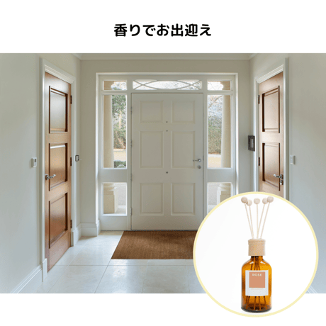 リードディフューザー（Rose、Musk）250ml