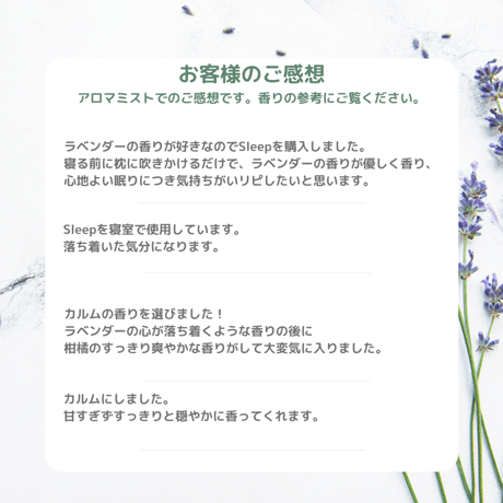 寝室用リードディフューザー250ml