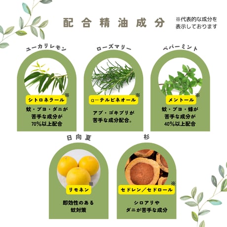虫除けスプレー　虫除けアロマミスト