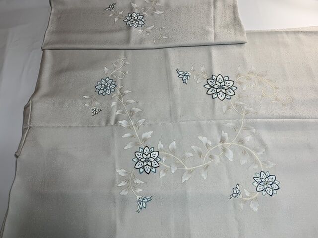 コート地 刺繍 ふくれ織 紋意匠 絵羽コート 褐返色 正絹 反物 Amazon | 絵羽コート 道中着 長羽織 正絹 十日町友禅 秀美 黒地