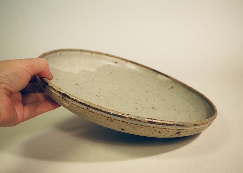 照春堂　粉引き大皿　39センチ 照春堂 粉引き大皿 39センチ - メルカリ