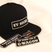 SnapBack with 3 detachable patches