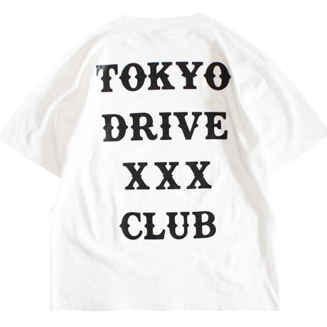 【即完売】TokyoDriveCarClub 新品未開封 XL TEE 新品未開封 XL TokyoDriveCarClub Tee White Red