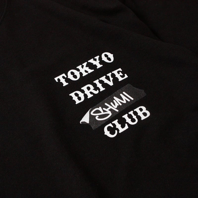 SHUMI®︎, TEE, Black | TOKYODRIVE®︎ ONLINE STORE