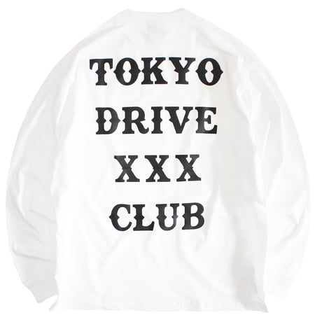 【即完売】TokyoDriveCarClub 新品未開封 XL TEE 新品未開封 XL TokyoDriveCarClub Tee White Red