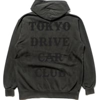 fragment design x TokyoDriveCarClub Hoodie, Bla