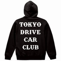 fragment design x TokyoDriveCarClub Hoodie, Bla