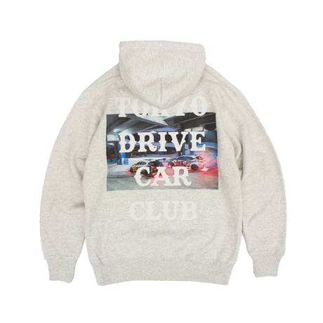 らた★【新品】希少★TOKYO DRIVE CAR CLUB LAパーカー TOKYO DRIVE CAR CLUB（トウキョードライブカークラブ）/ FOODIE BLACK