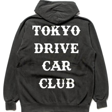 LOOPWHEELER×TOKYO DRIVE CAR CLUB スウェット TOKYO DRIVE CAR CLUB（トウキョードライブカークラブ）/ FOODIE ASH