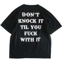 GOD SELECTION XXX collaboration, TEE, Black