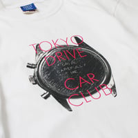 DRIVE CAREFULLY ME, TEE, White/Pink