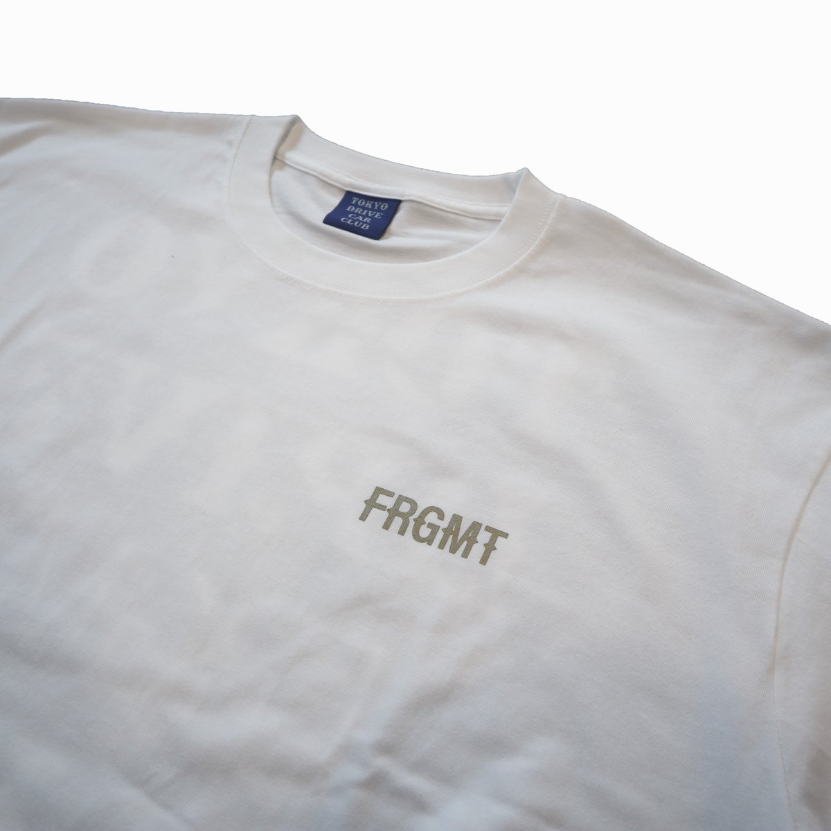 fragment design x TokyoDriveCarClub T-shirt, Wh fragment design x TokyoDriveCarClub T-shirt, Wh