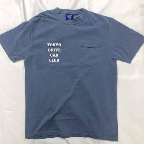 THE DRIVER S/S TEE <BLUE JEAN>