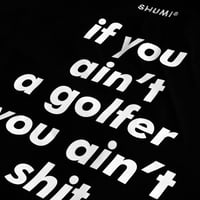 SHUMI®︎ "Loose Fit" POLO SHIRT (Black)