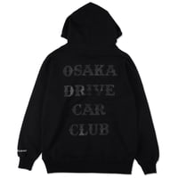 Osaka Drive Car Club, HOODIE, Black