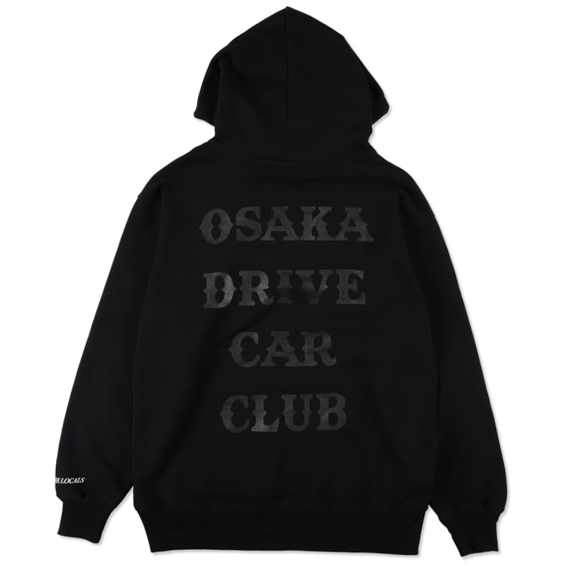 Osaka Drive Car Club, HOODIE, Black | TOKYODRIV