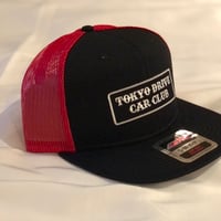 T.D.C.C. Trucker Hat Black/Red